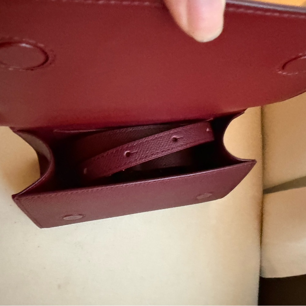 RSVP Paris Munchkin Bag - Grained Burgundy - Picture 7 of 9